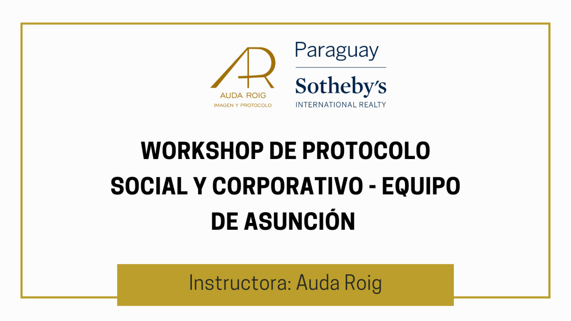 Protocolo Social y Corporativo